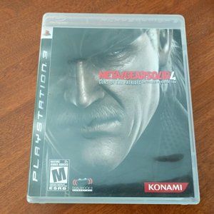 Metal Gear Solid 4 Guns Of The Patriots Playstation 3 Video Game, PS3 Video Game